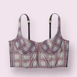 Victoria’s Secret Plaid Bra Top